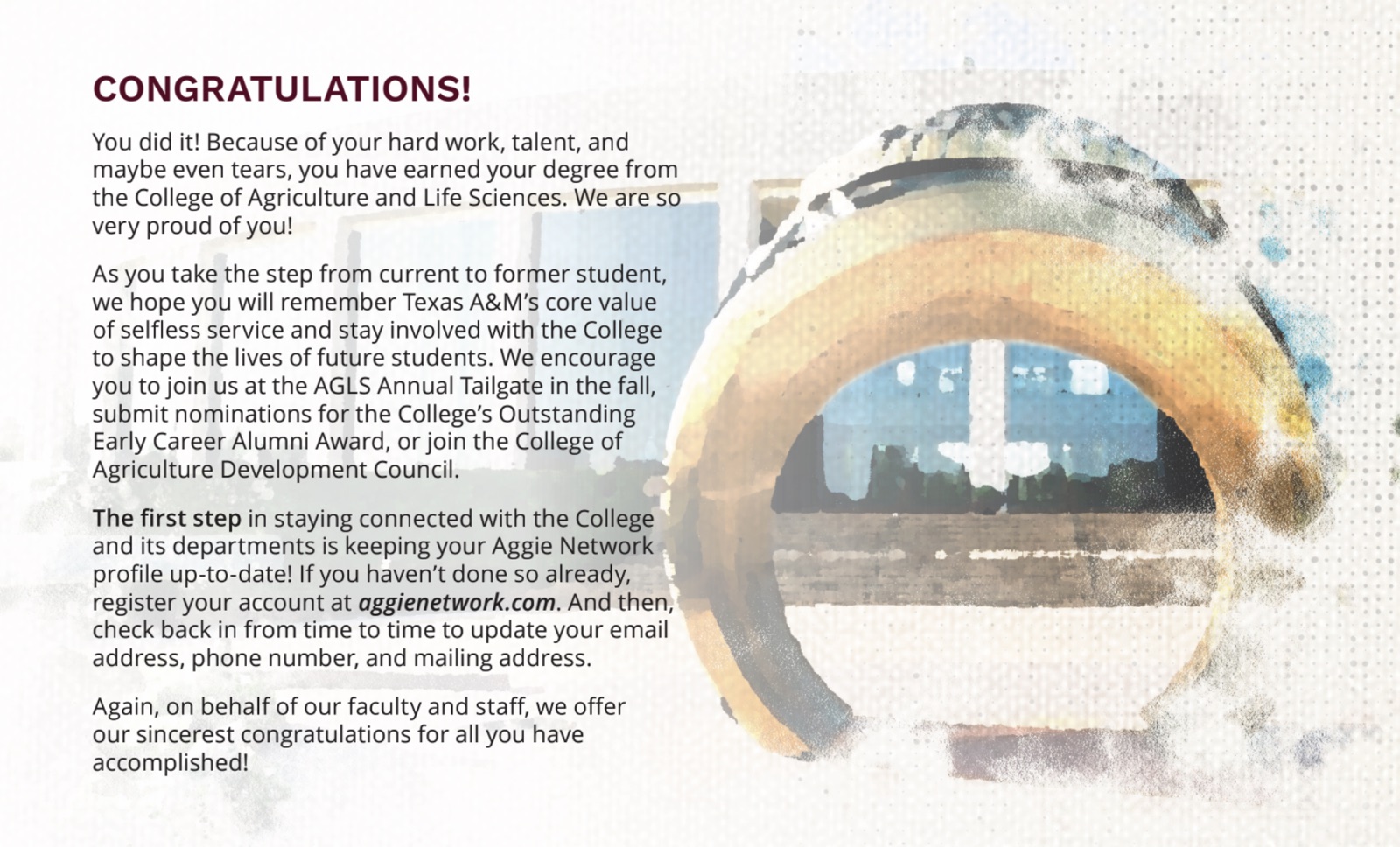 Custom cover and insert pages that highlight benefits and sponsor messaging