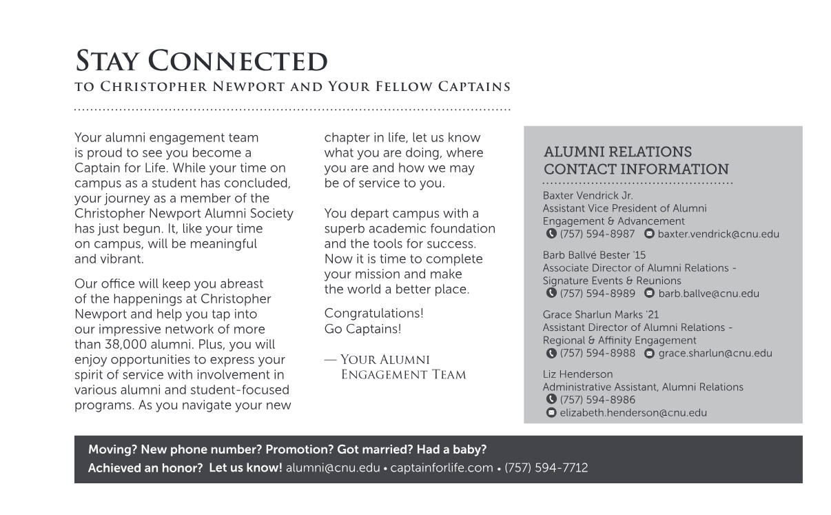 Customized insert spread example 7